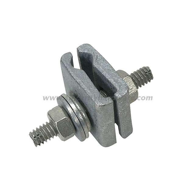 Galvanized D Cable Lashing Clamp