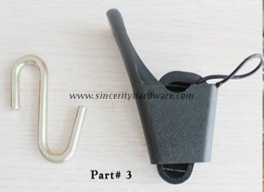 SHC-H: Plastic Fiber Optical Drop Wire Clamp 