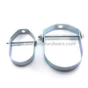 8″ Galvanized Steel Clevis Hanger Pipe Clamp For Mexico