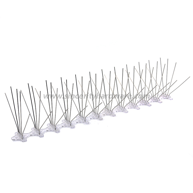 SHPC-58: 5 Rows Bird Control Product Plastic Anti Pigeon Spikes from ...